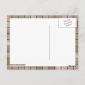 Tan床フェイクタイルのイメージ ポストカード (裏面)