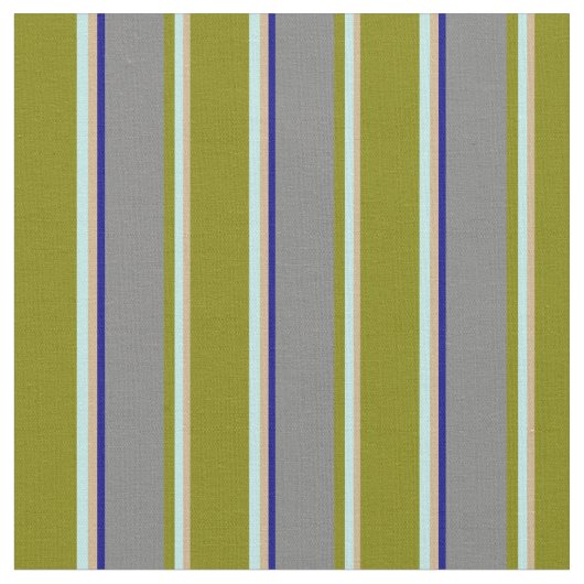 Tan、ターコイズ、Green、Gray、Blue Colored ファブリック (クローズアップ)