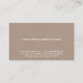 TAN モダン ミニマル DAMBOD II 名刺 (裏面)