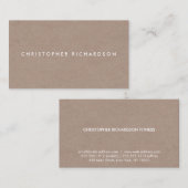 TAN モダン ミニマル DAMBOD II 名刺 (正面/裏面)