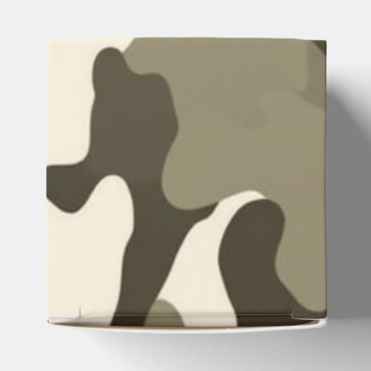 Tan and Brown Army Style Mission Complete フェイバーボックス (上部)