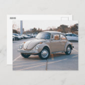 Tan BUGビンテージカーポストカード ポストカード (正面/裏面)