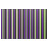 Tan、Chartreuse、Indigo、Black、およびWhite Lines ファブリック (ファットクウォーター)