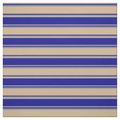 Tan、Dark Blue、およびLight石板グレーパターン ファブリック (見本)