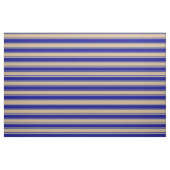 Tan、Dark Blue、およびLight石板グレーパターン ファブリック (ファットクウォーター)