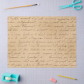 Tan Decopageのブラックスクリプト 薄葉紙 (クラフト)