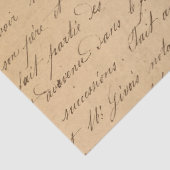 Tan Decopageのブラックスクリプト 薄葉紙 (詳細)