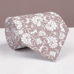 Tan Floral Pattern Custom Necktie ネクタイ<br><div class="desc">This custom necktie features a sophisticated floral pattern, making it a stylish and unique accessory. It's perfect for adding a touch of personality to any outfit, whether it's for a special occasion or everyday wear. The high-quality fabric ensures a comfortable and long-lasting wear, and the custom design allows you to...</div>