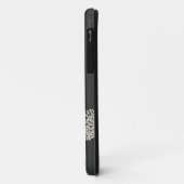 TAN/GRAY奇妙な花iPhoneケース Case-Mate iPhoneケース (裏面/左)