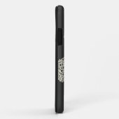 TAN/GRAY奇妙な花iPhoneケース Case-Mate iPhoneケース (裏面/右)