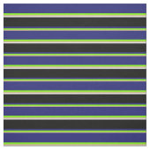 Tan、Green、Midnight Blue、Black、およびWhite Lines ファブリック (見本)