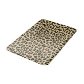Tan Leopardプリント バスマット (アングル)