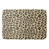 Tan Leopardプリント バスマット (正面)