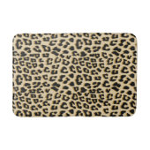 Tan Leopardプリント バスマット (正面)