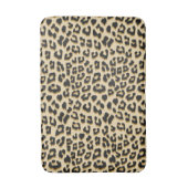 Tan Leopardプリント バスマット (正面縦)