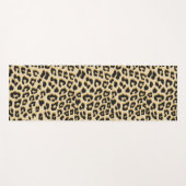 Tan Leopardプリント ヨガマット (正面(横))
