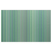 Tan、Lime Green、Blue、Black、Dark Blue Lines ファブリック (ヤード)