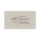 TAN LINENのイニシャル/モノグラム付きボックスロゴ