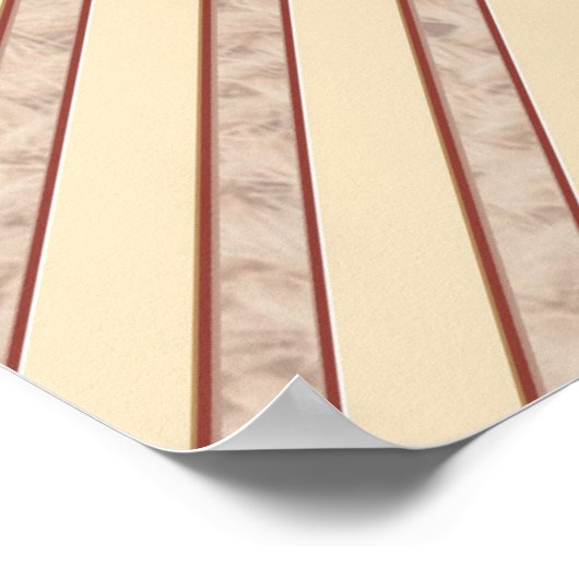 Tan - Marsala Wine & a Textured Hues of Pink ポスター (角)