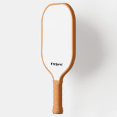 Tan Pickleball Padle無地のとStylの名前 ピックルボールラケット (左)