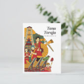 Tana Toraja Indonesia Travel ポストカード (スタンド正面)