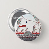 Tanabataのフェスティバルボタン 缶バッジ (正面&裏面)