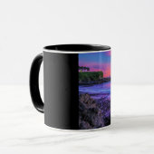 TANAHのロットのバリ島の日没 マグカップ (正面左)