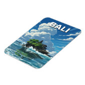 Tanah Lot Bali Indonesia Travel マグネット (左側)