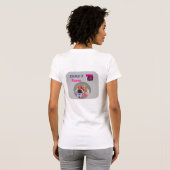 Tanasのチームバックの自転車 Tシャツ (裏面フル)