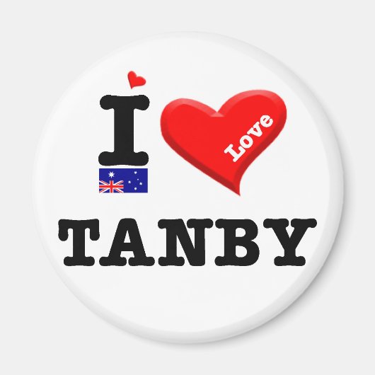 TANBY – 大好き マグネット (正面)