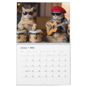 Tandem Tabbies Calendar カレンダー (1月 2026)