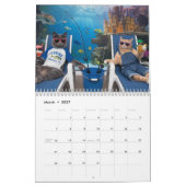 Tandem Tabbies Calendar カレンダー (3月 2027)