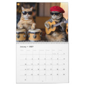 Tandem Tabbies Calendar カレンダー (1月 2027)