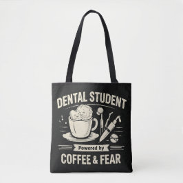 Tandläkar/tandhygien tygpåse bag Tote dental humor トートバッグ