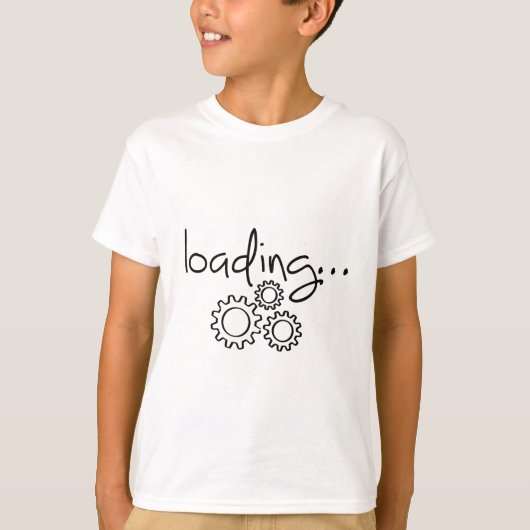 Tandwielen, denk groot. grote ideeën. Brainstormen Tシャツ (正面)
