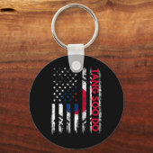 Tang Soo Do Karate Martial Arts Training Korean Fl キーホルダー (正面)