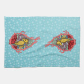 Tangaザシーホースのハンドタオル キッチンタオル (横)