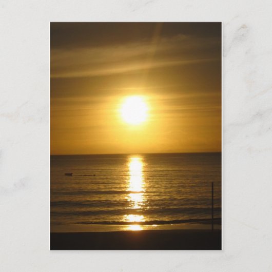 Tangalooma Sunset ポストカード (正面)