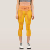 "TANGERINE" BY JEANIE DEE - ウエストカスタマイズ ハイウエスト カプリレギンス (正面)
