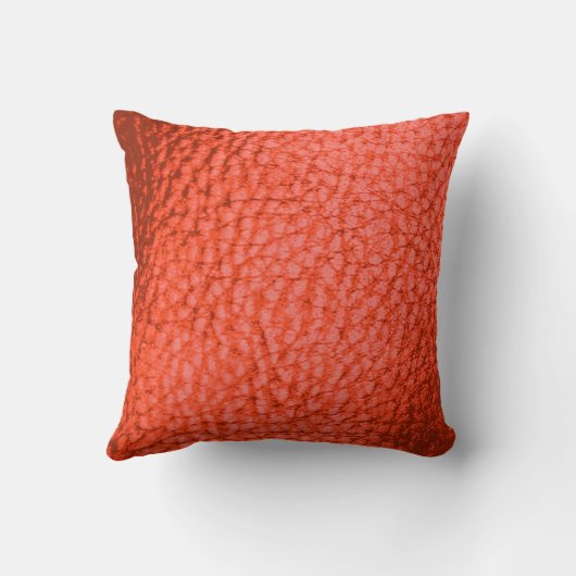 Tangerine Dartk Faux Leather クッション (裏面)