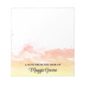 Tangerine Dream Pageant Stationery Small Notepad ノートパッド (正面)
