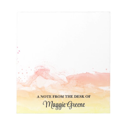Tangerine Dream Pageant Stationery Small Notepad ノートパッド (正面)
