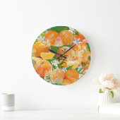 Tangerine Dreams ラージ壁時計 (ホーム)