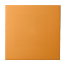Tangerine Orange Solid Color | #F99529 タイル