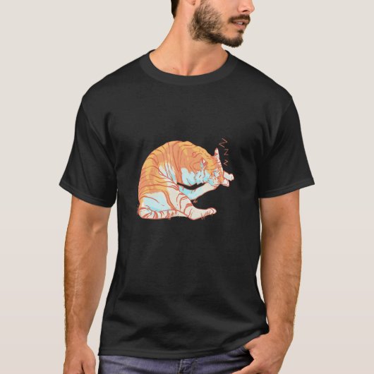 Tangiemarieによる猫 5 tシャツ (正面)