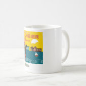 Tangier Moroccoビンテージ旅行ポスターへようこそ コーヒーマグカップ (正面右)