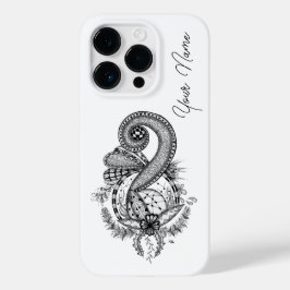 Tangle Art: Florales Motiv -  Case-Mate iPhone 14 Proケース
