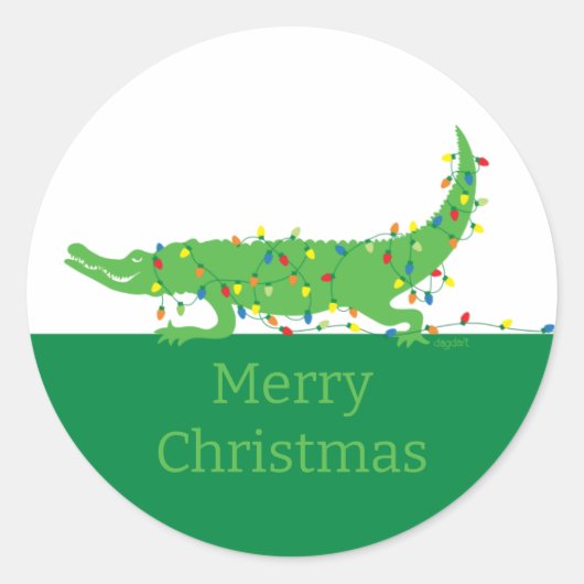 Tangle Lightsシール ラウンドシール (正面)