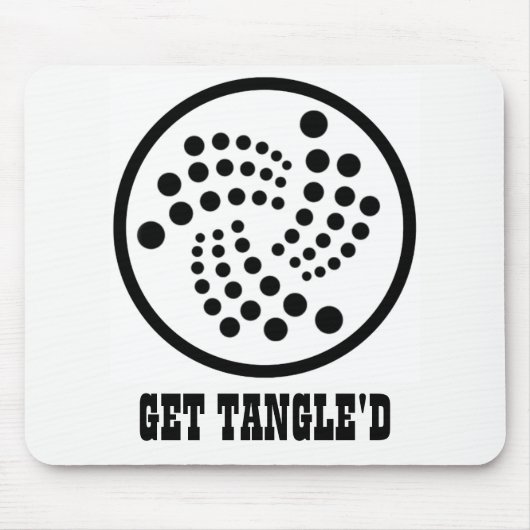 Tangle'dのマウスパッドを得て下さい マウスパッド (正面)