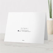 Tangled 50th Anniversary Card (Lg) – 内空白の部 カード (裏面)